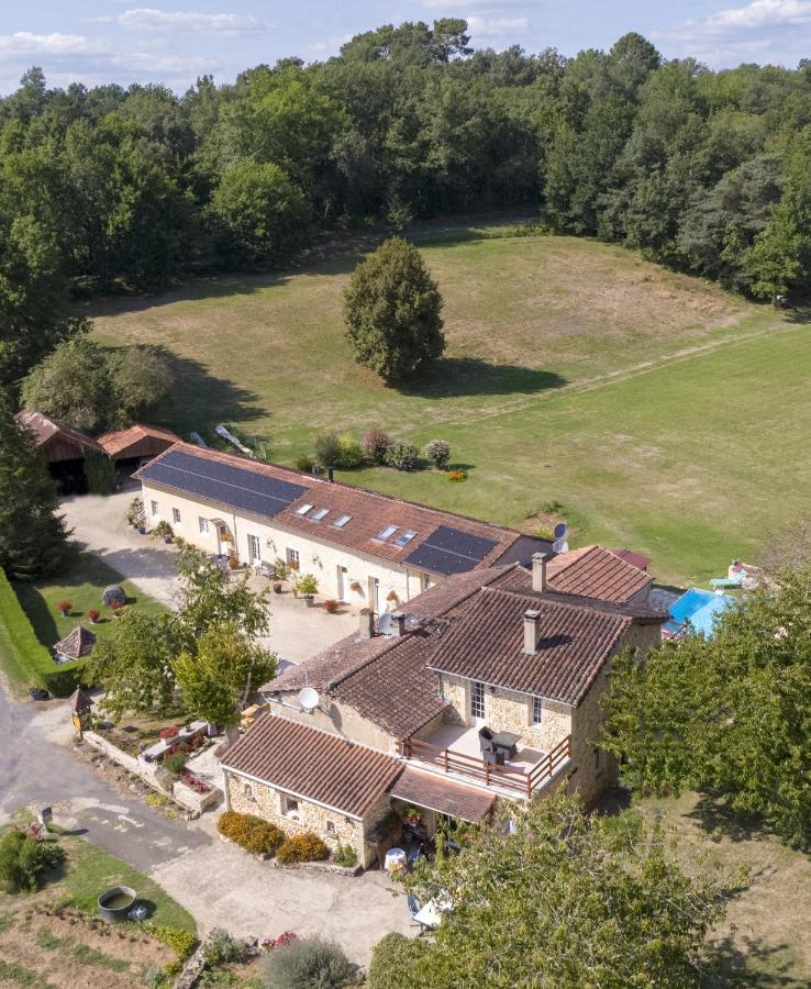 Bed and Breakfast Acacia/Petunia Liorac-sur-Louyre Exterior foto